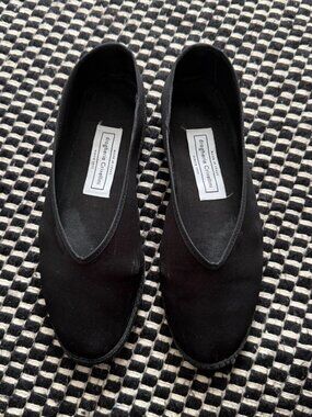 Drogheria Crivellini brand Fu Kung Ballet Point Flats in Black